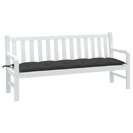 Vidaxx Gartenbankauflage 180x50x7 cm Stoff Anthrazit gemischt