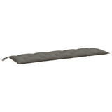 Vidaxx Gartenbankauflage 180x50x7 cm Stoff dunkelgrau gemischt