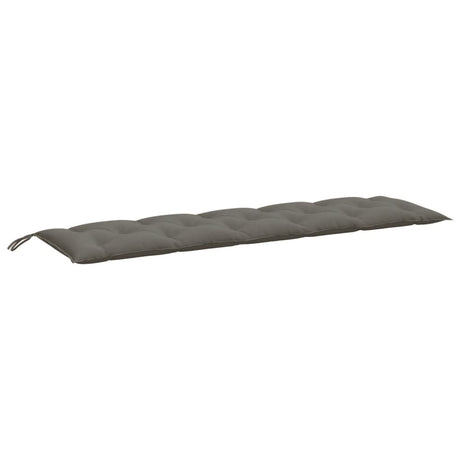 Vidaxx Gartenbankauflage 180x50x7 cm Stoff dunkelgrau gemischt