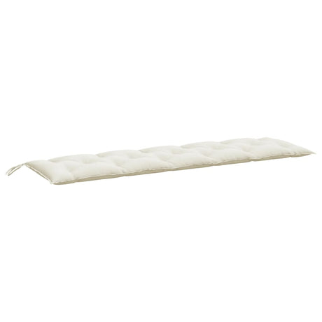 Vidaxx Gartenbankauflage 180x50x7 cm Stoff gemischt creme