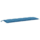 VidaXL Gartenbankauflage 180x50x7 cm Stoff blau gemischt