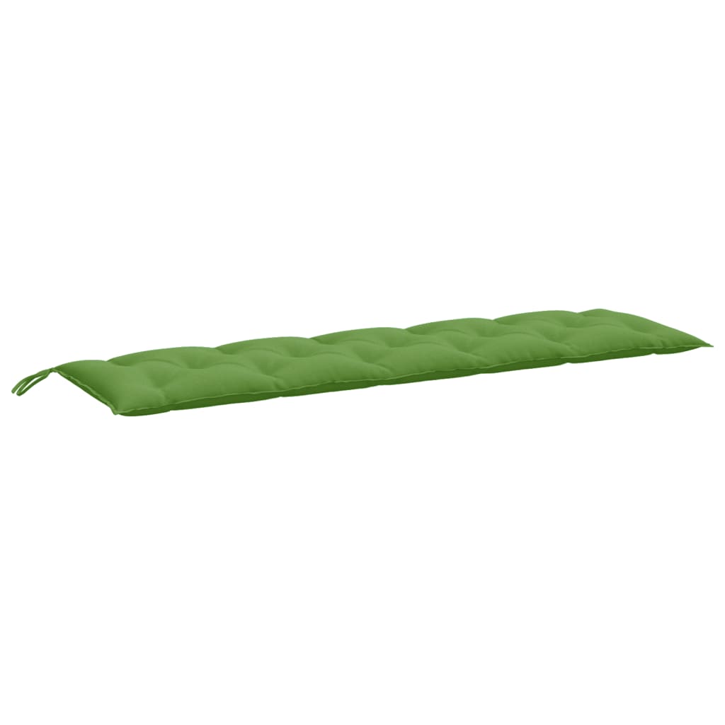 VidaXL Gartenbankauflage 180x50x7 cm Stoff grün gemischt
