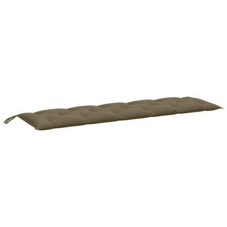 VidaXL Gartenbankauflage 180x50x7 cm Stoff Taupe meliert