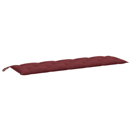 VidaXL Gartenbankauflage 180x50x7 cm Stoff weinrot gemischt