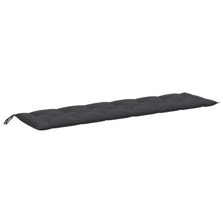 VidaXL Gartenbankauflage 200x50x7 cm Stoff, Anthrazit gemischt