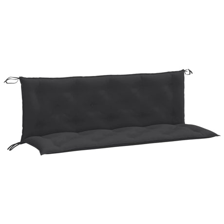 Vidaxx Gartenbankauflagen 2 Stück 150x50x7 cm Stoff Anthrazit gemischt