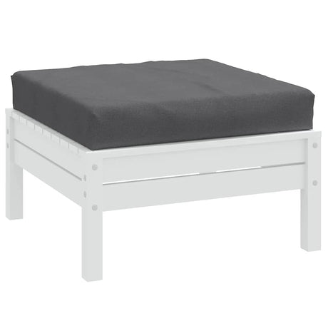 Vidaxxl Palettenkissen 60x60x9,5 cm Stoff Anthrazit gemischt