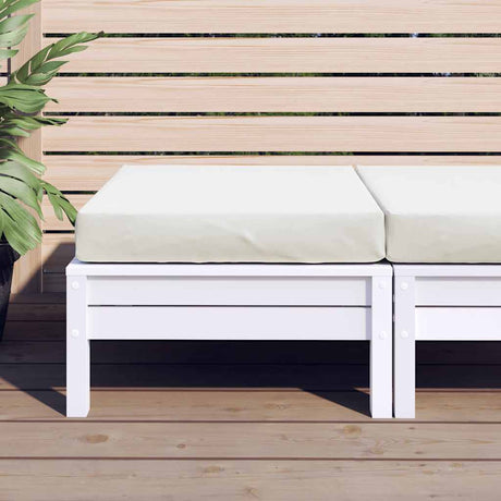 Vidaxx Palettenkissen 60x60x10 cm Stoff gemischt creme