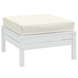 Vidaxx Palettenkissen 60x60x10 cm Stoff gemischt creme