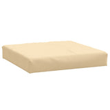 Vidaxx Palettenkissen 60x60x10 cm Stoff beige gemischt