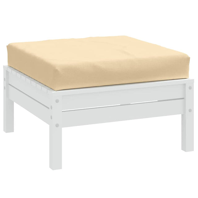 Vidaxx Palettenkissen 60x60x10 cm Stoff beige gemischt