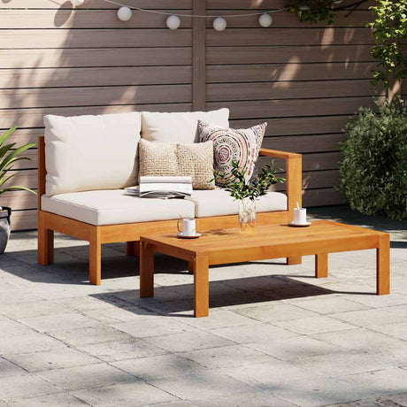 Vidaxl tuintafel 100x50x27 cm massief acaciahout