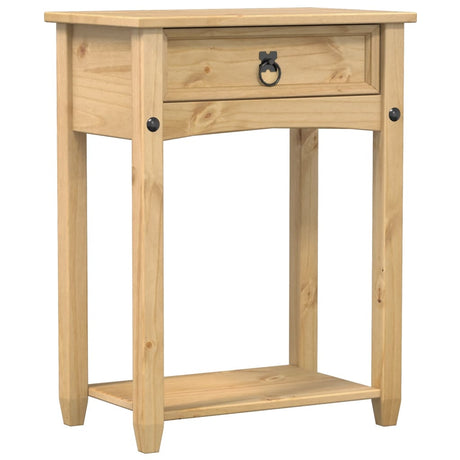 Vidaxl wandtafel corona 55x35x73 cm massief grenenhout