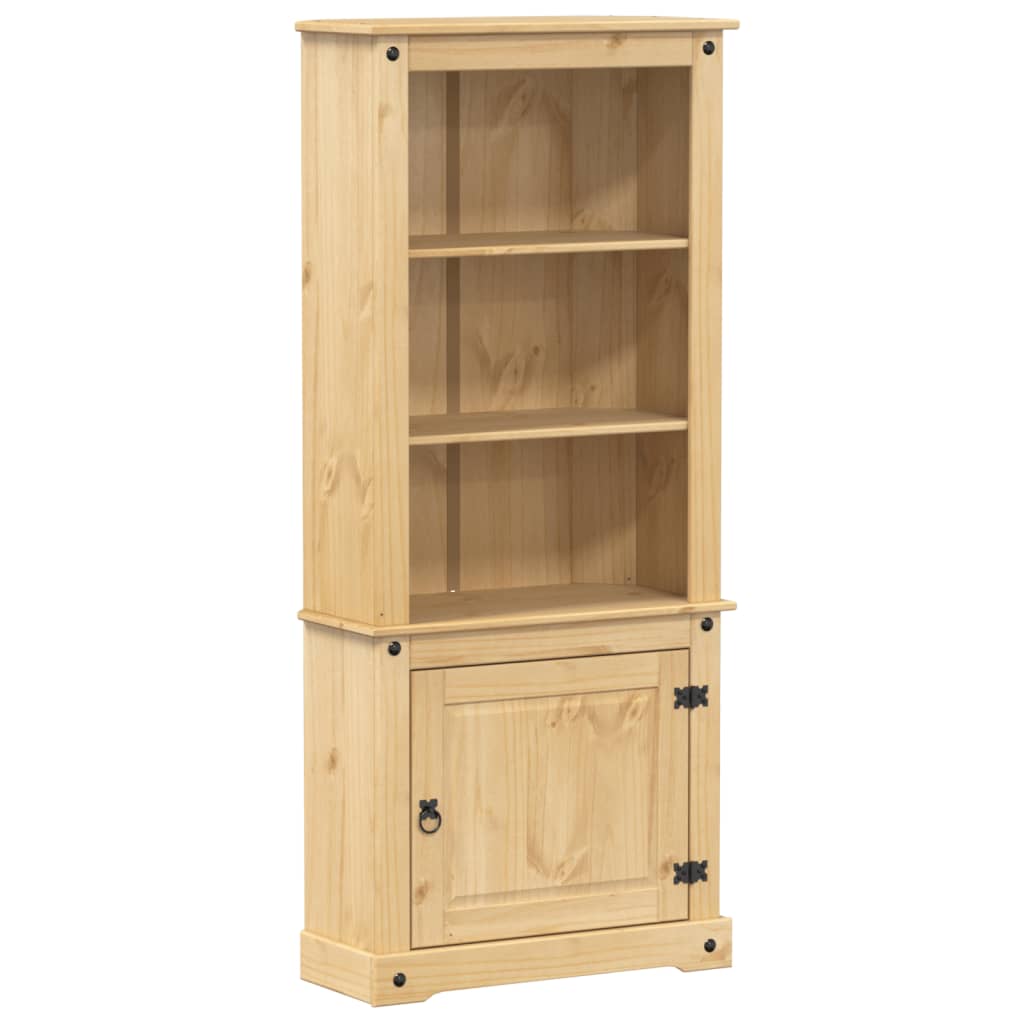 Vidaxl hoge kast corona 74x38x170 cm massief grenenhout