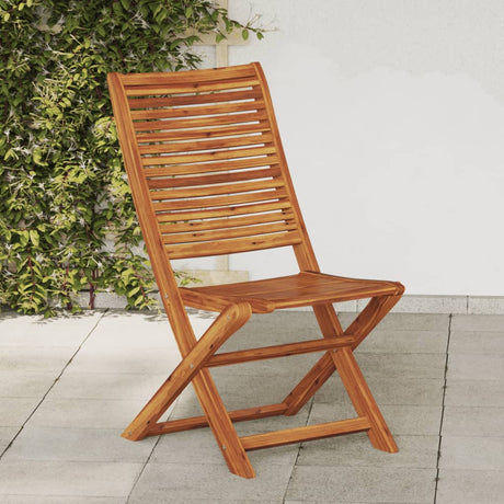 Vidaxl klapstoelen 4 stuks van massief acaciahout