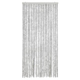 Vidaxx Fliegenvorhang 90x220 cm Chenille grau
