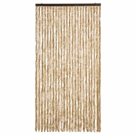 Vidaxx Fliegenvorhang 100x200 cm Chenille Beige
