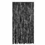 Vidaxx Fliegenvorhang 100x200 cm Chenille Anthrazit