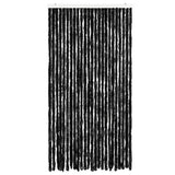 Vidaxx Fliegenvorhang 100x230 cm Chenille Anthrazit