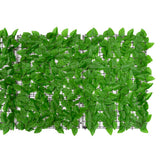 Vidaxxl Balkonschirm mit grünen Blättern 600x75 cm