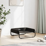 Vidaxl-Hundebett aus Oxford-Stoff und Stahl, Anthrazit