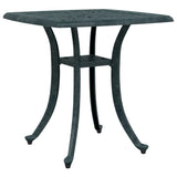 Vidaxl tuintafel 53x53x53 cm gietaluminium groen