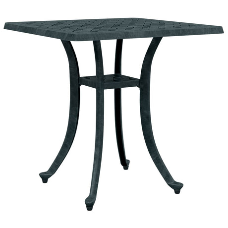 Vidaxl tuintafel 53x53x53 cm gietaluminium groen
