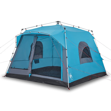 Vidaxl Familienzelt 7-Personen Schnellspanner blau