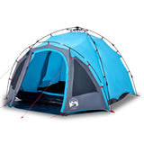 Vidaxl Kuppelzelt 3-Personen-Schnellspanner blau