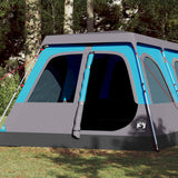 Vidaxx Kuppelzelt 10-Personen Schnellspanner blau