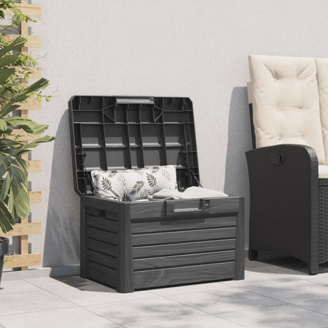 Vidaxl kussenbox 73x50,5x46,5 cm polypropeen antracietkleurig