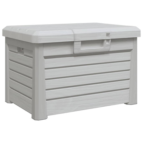 Vidaxl kussenbox 73x50,5x46,5 cm polypropeen grijs