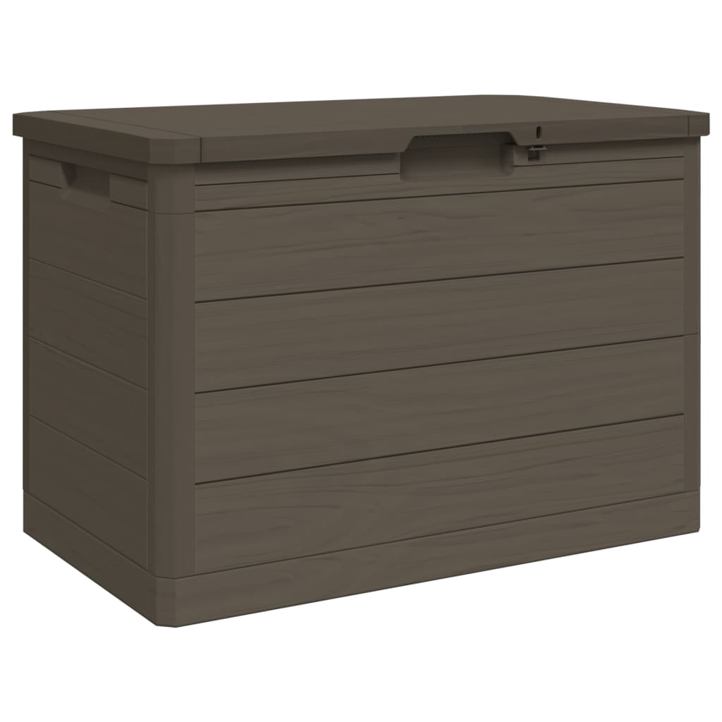 Vidaxl kussenbox 77,5x44,5x53 cm polypropeen bruin