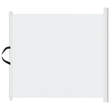 Vidaxx ausziehbares Haustiergitter 102,5x125 cm weiß