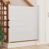 Vidaxx ausziehbares Haustiergitter 102,5x125 cm weiß