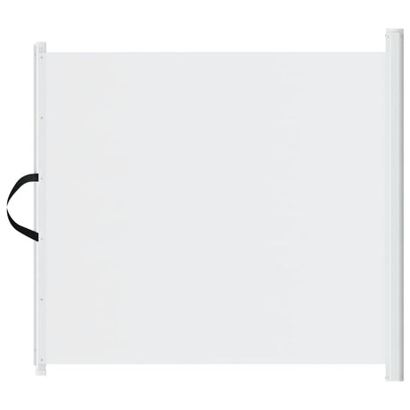 Vidaxx ausziehbares Haustiergitter 117,5x125 cm weiß
