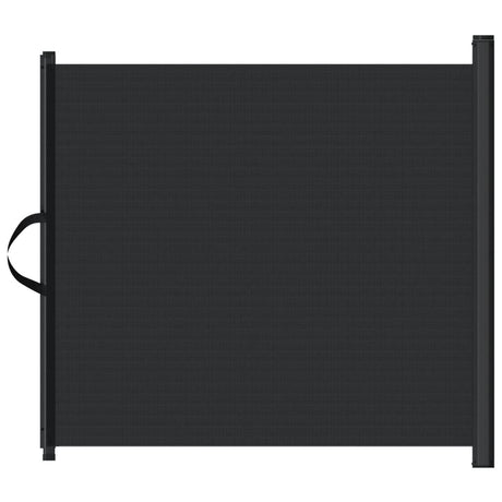 Vidaxx ausziehbares Haustiergitter 102,5x125 cm schwarz