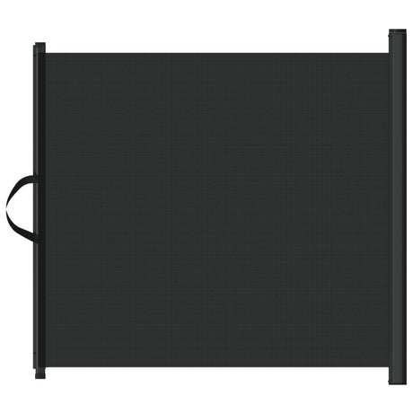 Vidaxx ausziehbares Haustiergitter 117,5x125 cm schwarz