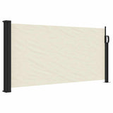 Vidaxx ausziehbarer Windschutz 100x300 cm cremefarben