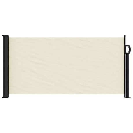 Vidaxx ausziehbarer Windschutz 100x300 cm cremefarben