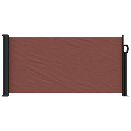 Vidaxx ausziehbarer Windschutz 100x300 cm braun