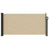 Vidaxl windscherm uittrekbaar 100x300 cm beige