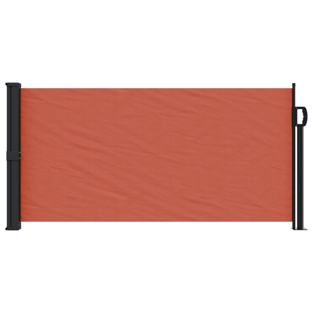 Vidaxx ausziehbarer Windschutz 100x300 cm Terrakotta