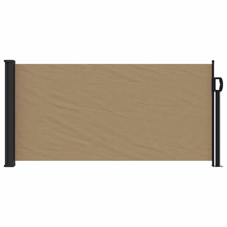Vidaxx ausziehbarer Windschutz 100x300 cm Taupe
