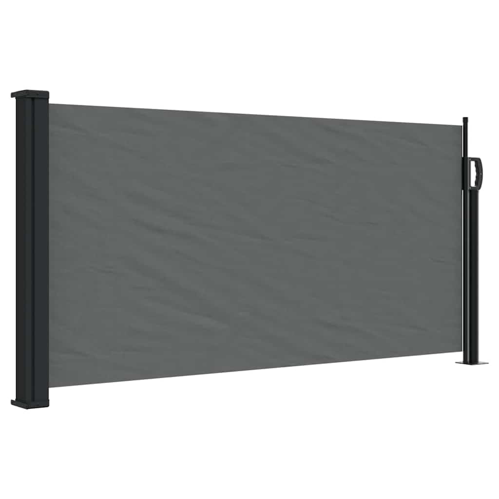 Vidaxx ausziehbare Seitenmarkise Anthrazit 100x300 cm