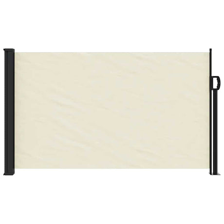 Vidaxx ausziehbarer Windschutz 117x300 cm cremefarben