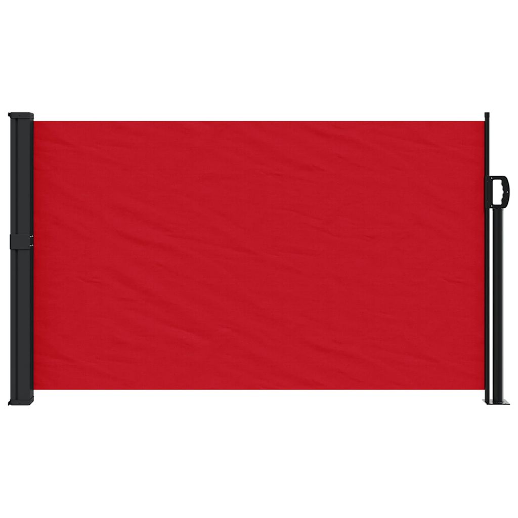 Vidaxx ausziehbarer Windschutz 117x300 cm rot