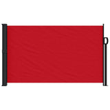 Vidaxx ausziehbarer Windschutz 117x300 cm rot