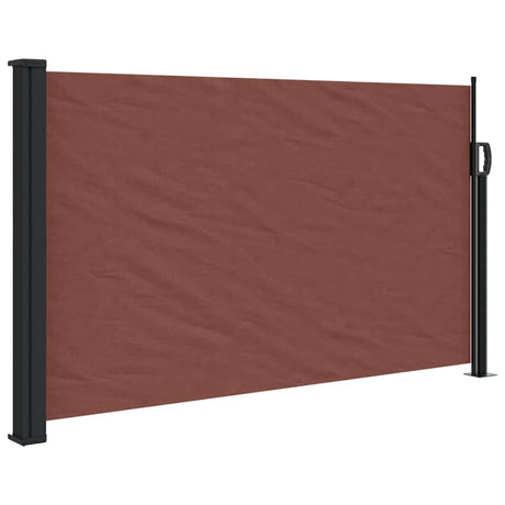 Vidaxx ausziehbarer Windschutz 117x300 cm braun