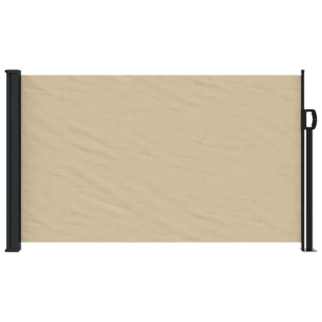 Vidaxx ausziehbarer Windschutz 117x300 cm beige